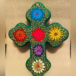 Made in Mexico clay cross (129)